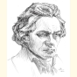 Ritratto di Beethoven ( Beethoven Portrait ) - clicca per ingrandire