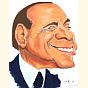 Caricatura di Silvio Berlusconi - clicca per ingrandire