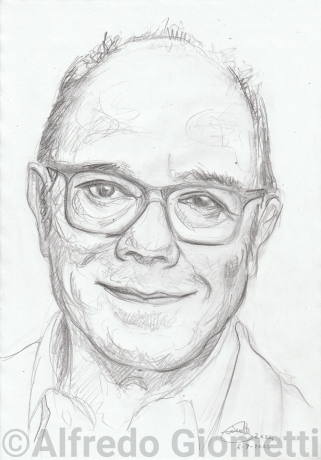 Carlo Verdone caricatura caricature portrait