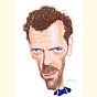 Caricatura del Dr. House ( Hugh Laurie ) - clicca per ingrandire