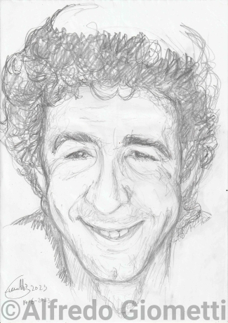 Francesco Nuti caricatura caricature portrait