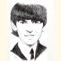 Ritratto di George Harrison ( George Harrison Portrait ) - clicca per ingrandire