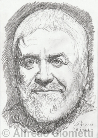 Gianluigi Gelmetti caricatura caricature portrait