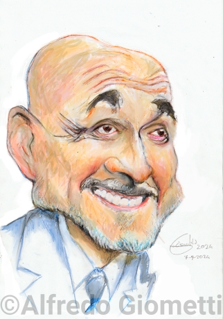 Luciano Spalletti caricatura caricature portrait