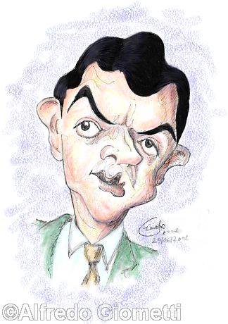 mr.Bean caricatura caricature portrait