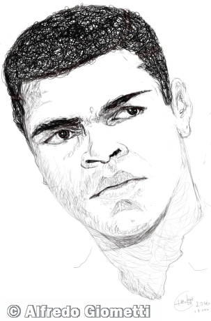 Muhammad Ali caricatura caricature portrait