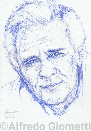 Paolo Ferrari caricatura caricature portrait