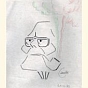 Caricatura di Sandro Pertini - clicca per ingrandire