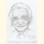 Ritratto di Antonino Zichichi ( Antonino Zichichi Portrait ) - Alfredo Giometti - Human Made Art (No AI)- clicca per ingrandire