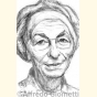 Ritratto di Emma Bonino ( Emma Bonino Portrait ) - Alfredo Giometti - Human Made Art (No AI)- clicca per ingrandire