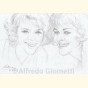 Ritratto di Gemelle Kessler ( Gemelle Kessler Portrait ) - Alfredo Giometti - Human Made Art (No AI)- clicca per ingrandire