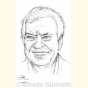 Ritratto di Nicola Pietrangeli ( Nicola Pietrangeli Portrait ) - Alfredo Giometti - Human Made Art (No AI)- clicca per ingrandire