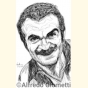 Ritratto di Sandro Mazzola ( Sandro Mazzola Portrait ) - Alfredo Giometti - Human Made Art (No AI)- clicca per ingrandire